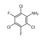 2,4,6-trichloro-3,5-difluoro-4-iodoaniline Structure