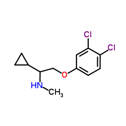 1-cyclopropyl-2-(3,4-dichlorophenoxy)-N-methyl-ethanamine图片