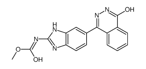 5(6)-1(2H)-phthalazinonyl-4(1H)-benzimidazole-2-carbamate methyl ester Structure