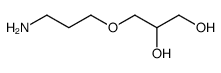 6,7-DIHYDROXY-4-OXAHEPTYLAMINE structure