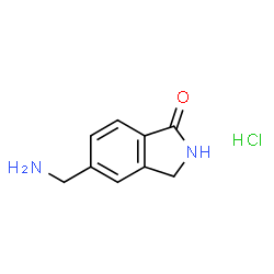 5-(aMinoMethyl)isoindolin-1-one hydrochloride structure