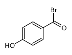 Benzoyl bromide, 4-hydroxy- (9CI) Structure