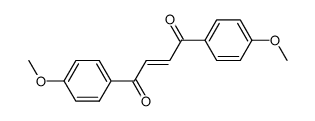 (E)-1,4-BIS(4-METHOXYPHENYL)-2-BUTENE-1,4-DIONE Structure