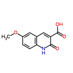 2-羟基-6-甲氧基喹啉-3-羧酸图片