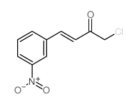 3-Buten-2-one,1-chloro-4-(3-nitrophenyl)- structure