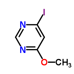 4-碘-6-甲氧基嘧啶结构式