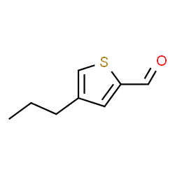 2-Thiophenecarboxaldehyde, 4-propyl- (9CI) Structure