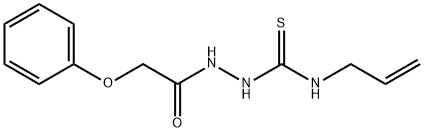 n-allyl-2-(phenoxyacetyl)hydrazinecarbothioamide Structure