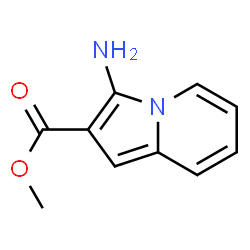 2-Indolizinecarboxylicacid,3-amino-,methylester(9CI)结构式