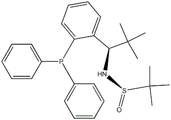 [S(R)]-N-[(1R)-1-[2-(Diphenylphosphino)phenyl]-2,2-dimethylpropyl]-2-methyl-2-propanesulfinamide picture