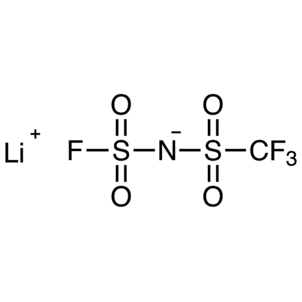 Lithium (Fluorosulfonyl)(trifluoromethanesulfonyl)imide Structure