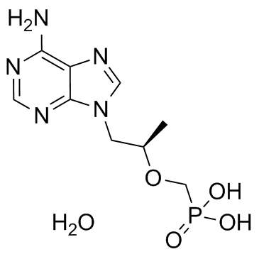 9-[(R)-2-(磷酰甲氧基)丙基]腺嘌呤结构式