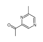 2-acetyl-6-methyl pyrazine structure