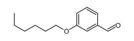 3-hexoxybenzaldehyde structure