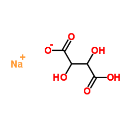 Sodium 3-carboxy-2,3-dihydroxypropanoate Structure