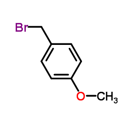 1-bromomethyl-4-methoxybenzene Structure