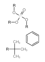 tris(2-tert-butylphenyl) phosphate structure