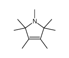 1,2,2,3,4,5,5-heptamethylpyrrole Structure