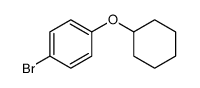 1-bromo-4-(cyclohexyloxy)benzene Structure