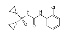 1-(2-CHLOROPHENYL)-3-(DI(AZIRIDIN-1-YL)PHOSPHORYL)UREA structure