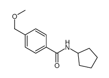 N-cyclopentyl-3-methylbenzamide structure