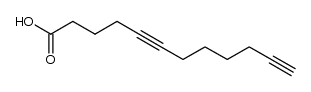 Dodeca-5,11-diin-saeure Structure