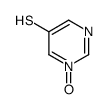 1-oxidopyrimidin-1-ium-5-thiol Structure