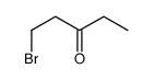 1-bromopentan-3-one结构式