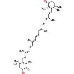 Phoenicoxanthin Structure