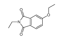 5-ethoxy-2-ethylisoindole-1,3-dione结构式