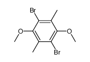 1,4-dibromo-2,5-dimethoxy-3,6-dimethylbenzene结构式