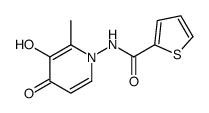 2-Thiophenecarboxamide,N-(3-hydroxy-2-methyl-4-oxo-1(4H)-pyridinyl)-(9CI) picture