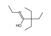 N,2,2-triethylbutyramide Structure