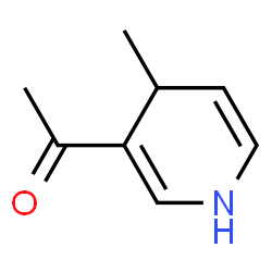 Ethanone, 1-(1,4-dihydro-4-methyl-3-pyridinyl)- (9CI) Structure