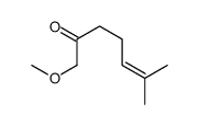 1-methoxy-6-methylhept-5-en-2-one Structure