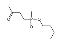 4-[butoxy(methyl)phosphoryl]butan-2-one结构式