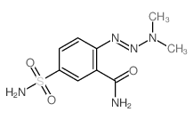 Benzamide, 5-(aminosulfonyl)-2-(3,3-dimethyl-1-triazenyl)- picture