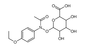 N-hydroxyphenacetin glucuronide结构式