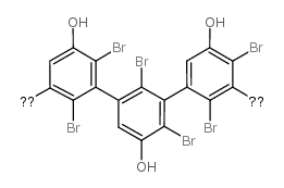 Poly(2,6-dibromophenol oxide) structure