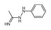 N-phenyl-acetamidrazone Structure