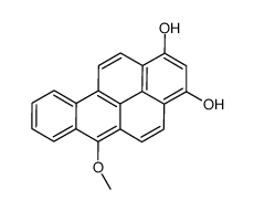 6-methoxybenzo[a]pyrene-1,3-diol Structure