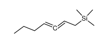 hepta-2,3-dien-1-yltrimethylsilane Structure