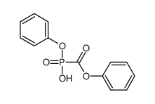 phenoxy(phenoxycarbonyl)phosphinic acid Structure