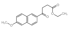 ethyl 4-(6-methoxynaphthalen-2-yl)-4-oxo-butanoate Structure