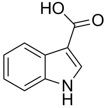 1H-Indole-3-carboxylic acid Structure