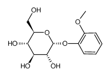 C1-O-guaiacyl-alpha-D-glucopyranoside结构式