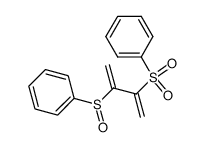 2-phenylsulfinyl-3-phenylsulfonyl-1,3-butadiene Structure