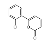 6-(2-Chlorophenyl)-2H-pyran-2-one Structure