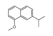 (7-isopropyl-[1]naphthyl)-methyl ether结构式