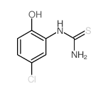 Thiourea,N-(5-chloro-2-hydroxyphenyl)- structure